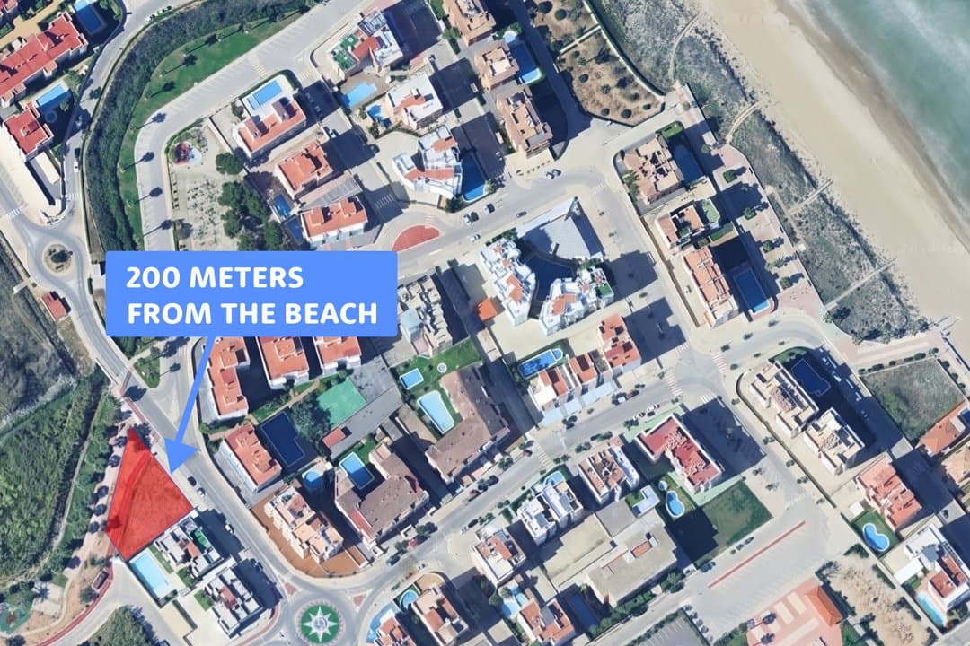 Prime Development Plot for 6 Apartments – Only 200m from the Beach
